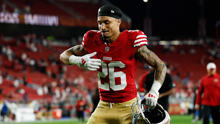 San Francisco 49ers cornerback Chase Lucas (26)