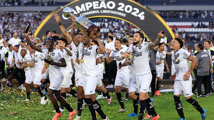 O Botafogo é o mais novo campeão da Libertadores