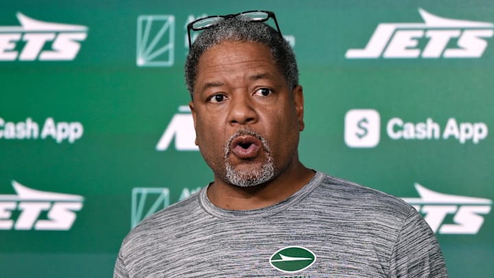 New York Jets defensive coordinator Steve Wilks