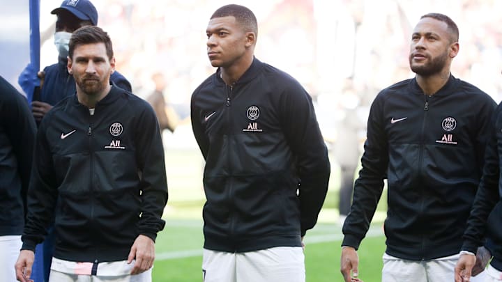 Pochettino alineó a Messi, Neymar y Mbappé