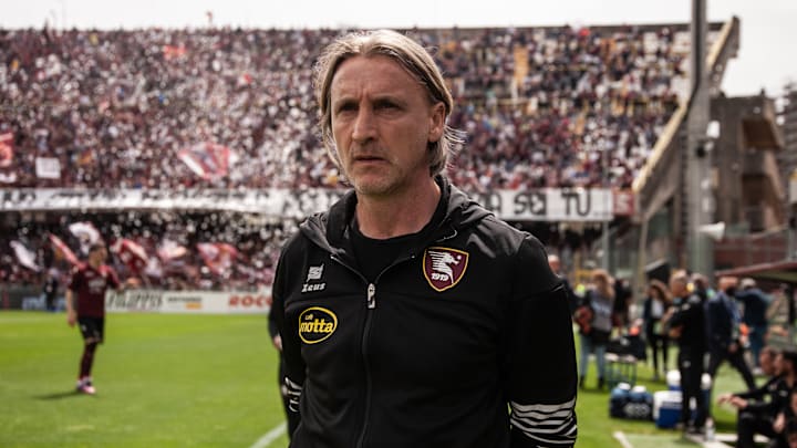 Davide Nicola, tecnico della Salernitana