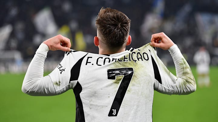 Francisco Conceicao's goal put Juventus in seventh heaven