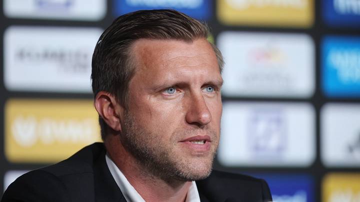 Seine langfristige Zukunft in Frankfurt ist ungewiss: Sportvorstand Markus Krösche
