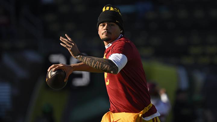 After passing for over 3,700 yards in 2025, this Big Ten signal-caller is one college football analyst's early favorite to win the Heisman Trophy in 2026. After passing for over 3,700 yards in 2025, this Big Ten signal-caller is one college football analyst's early favorite to win the Heisman Trophy in 2026.
