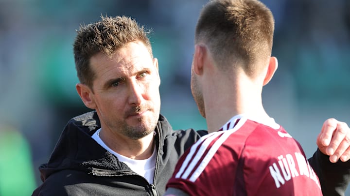 Miroslav Klose und Robin Knoche Miroslav Klose und Robin Knoche