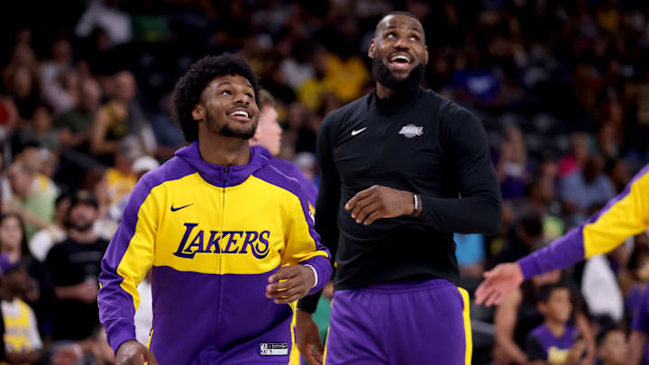 Bronny James, LeBron James, Los Angeles Lakers