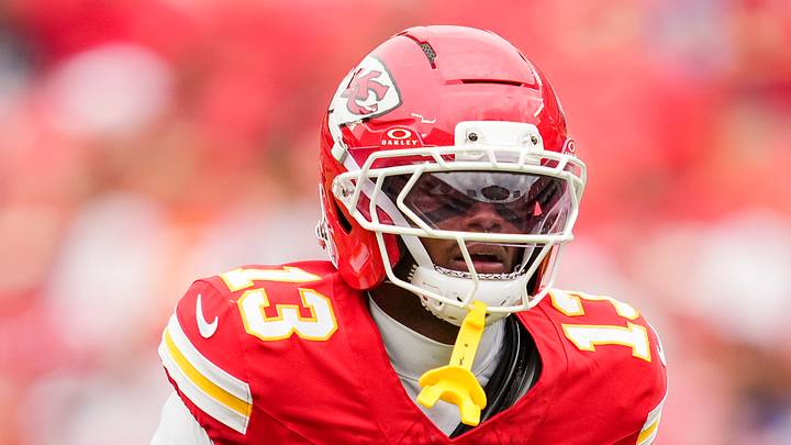 Kansas City Chiefs wide receiver Cyrus Allen (13) gets ready before the snap