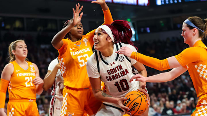 South Carolina basketball star Kamilla Cardoso