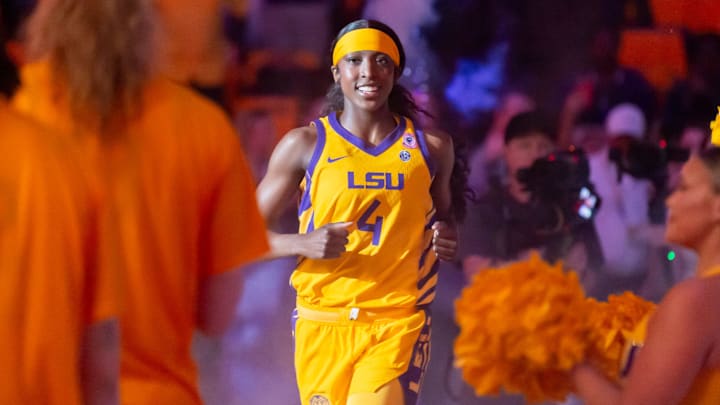 Flau'jae Johnson 4, LSU Tigers Womens Basketball take on the Tennessee Lady Vols. Thursday, Feb. 26, 2026.