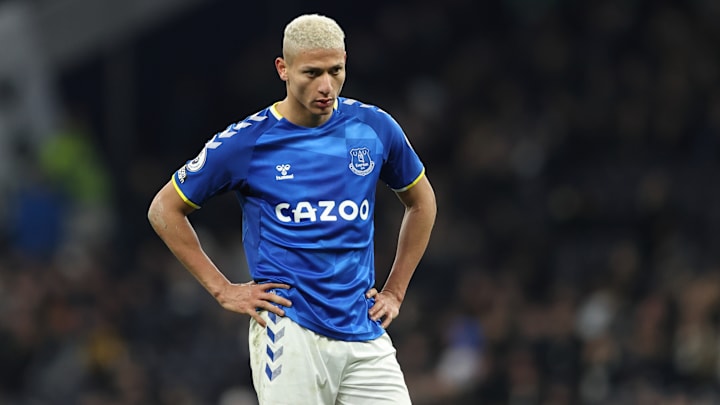 Richarlison está há seis jogos sem balançar a rede