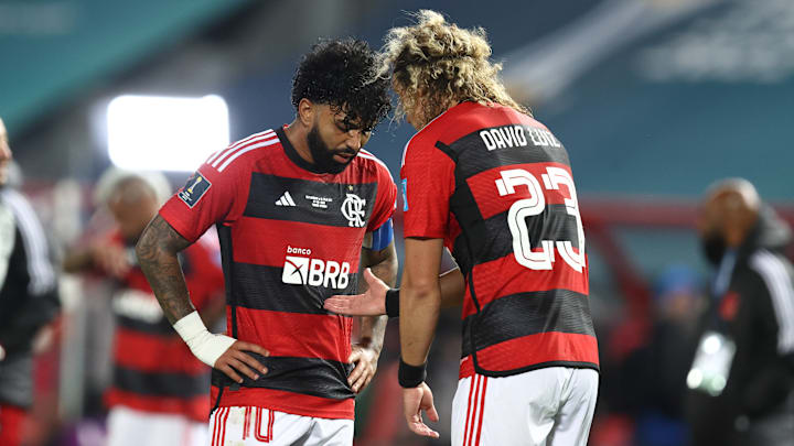 Gabigol e David Luiz são líderes do elenco rubro-negro