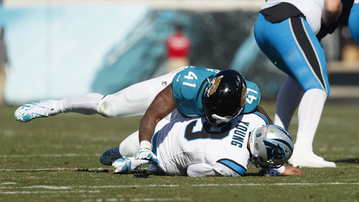 Bryce Young and the Panthers limped to a 2-15 record in 2023 and need to make major improvements across the roster