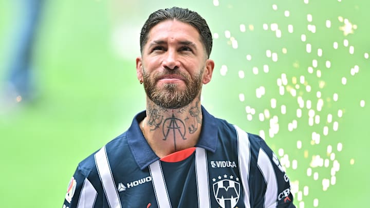 Sergio Ramos fue presentado como jugador de Rayados