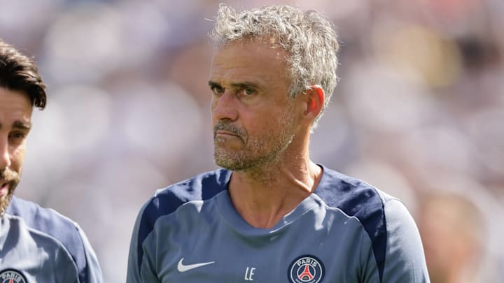 Luis Enrique was asked for his thoughts on Alonso.