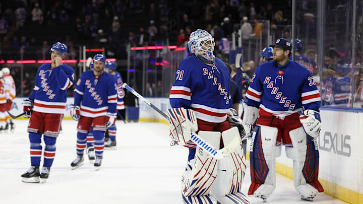 Calgary Flames v New York Rangers