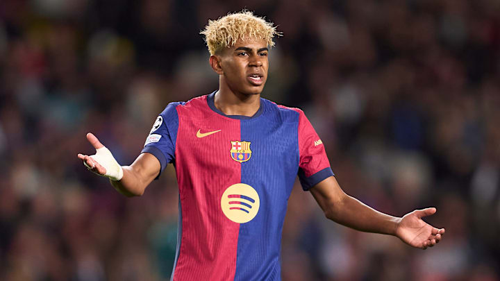 Lamine Yamal a sorti le grand jeu dans cette demi-finale aller de Ligue des Champions. Lamine Yamal a sorti le grand jeu dans cette demi-finale aller de Ligue des Champions.