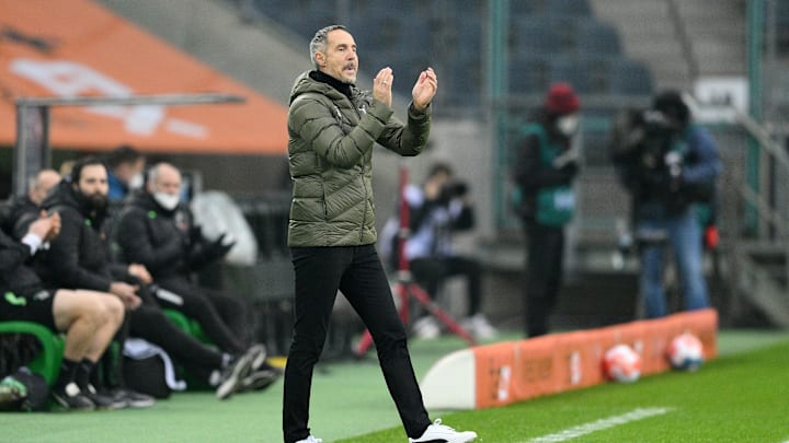 Adi Hütter muss gegen Mainz improvisieren