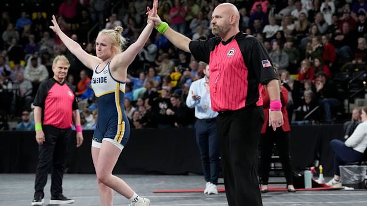 Riverside's Molly Allen won four Iowa state wrestling championships and will head to Oklahoma State in the fall.