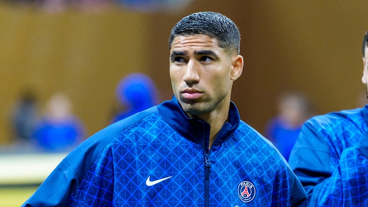 Achraf Hakimi, buteur contre l'Inter Miami.