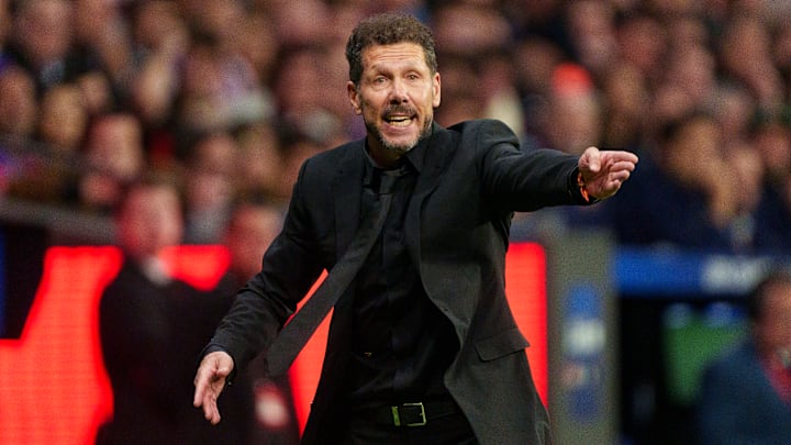 Diego Simeone est le coach de l'Atlético.
