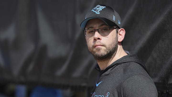 Miami Marlins president of baseball operations Peter Bendix.