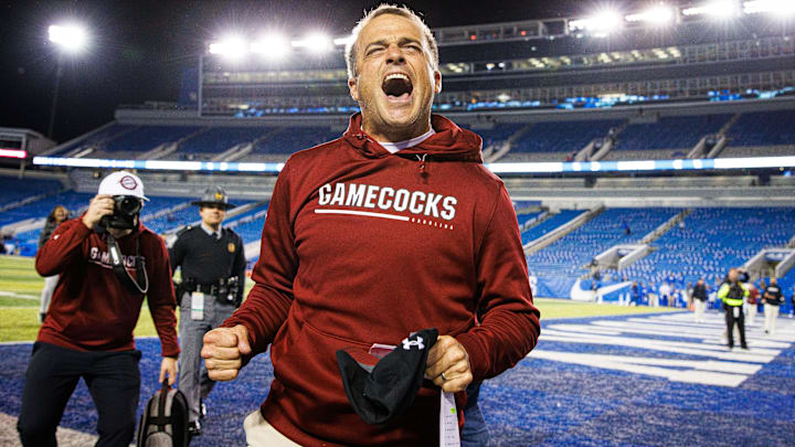 South Carolina football coach Shane Beamer