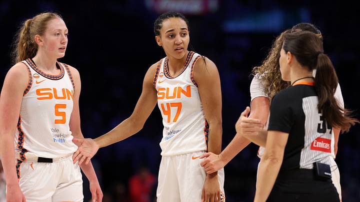 The Connecticut Sun are underdogs on Tuesday night. The Connecticut Sun are underdogs on Tuesday night.