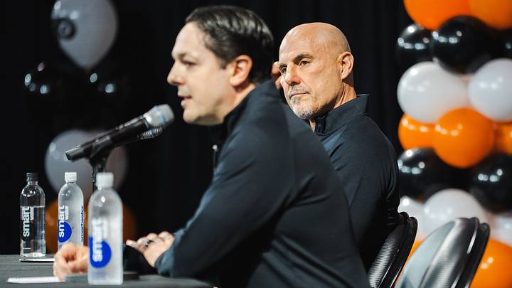 Press Conference - Rick Tocchet and Danny Briere Press Conference - Rick Tocchet and Danny Briere