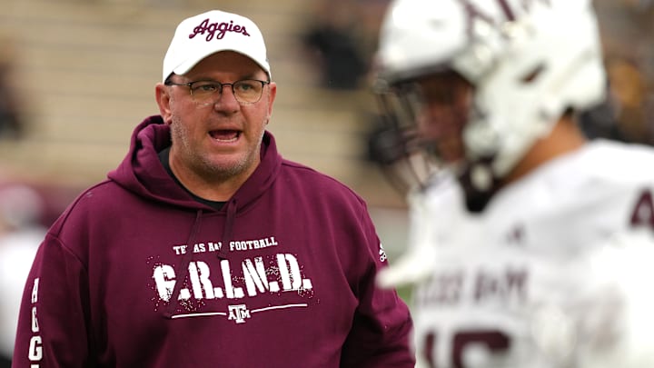 Mike Elko, Texas A&M v Missouri Mike Elko, Texas A&M v Missouri