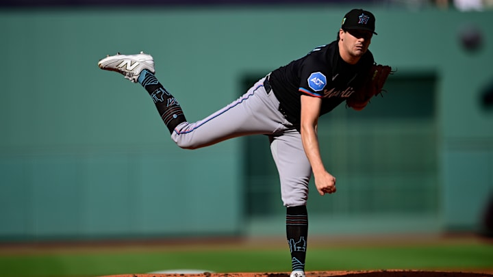 Miami Marlins v Boston Red Sox