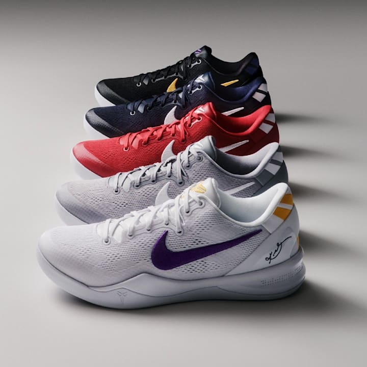 kobe 8 grey and purple