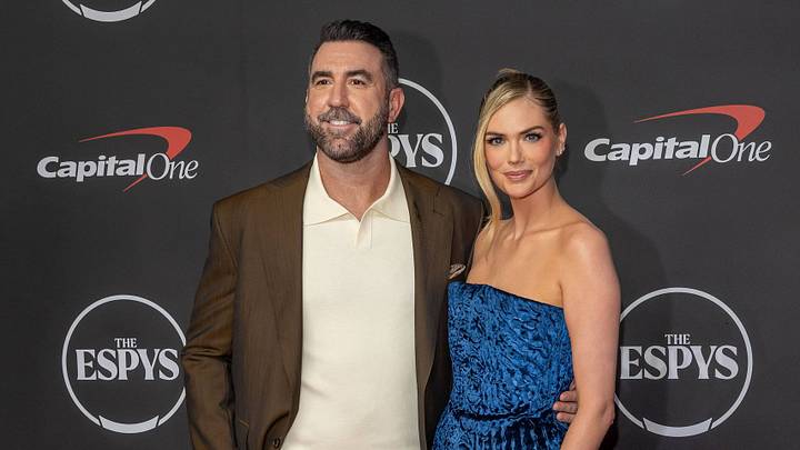 Justin Verlander and Kate Upton attend the 2026 ESPY Awards. Justin Verlander and Kate Upton attend the 2026 ESPY Awards.