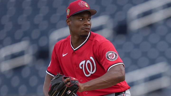 Washington Nationals pitcher Josiah Gray Washington Nationals pitcher Josiah Gray