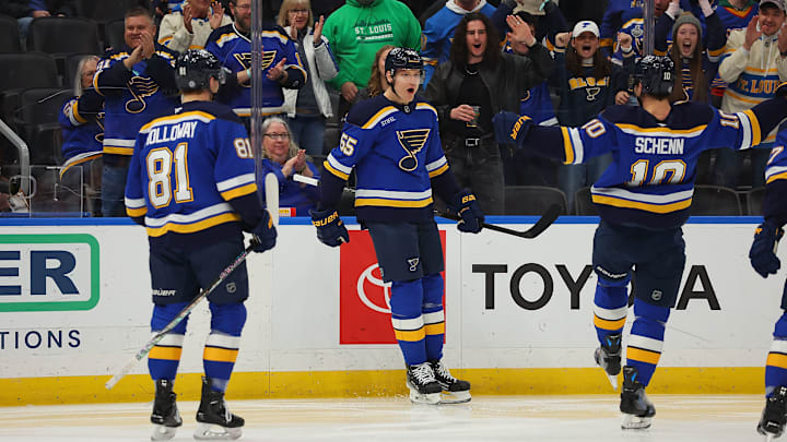 Calgary Flames v St Louis Blues
