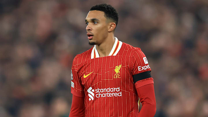 Trent Alexander-Arnold is heavily linked with a move to Real Madrid in the summer.