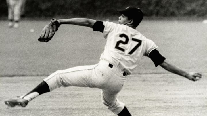 May 1968; Unknown location, USA; FILE PHOTO; San Francisco Giants pitcher Juan Marichal in action during the 1968 season. Mandatory Credit: Malcolm Emmons-Imagn Images May 1968; Unknown location, USA; FILE PHOTO; San Francisco Giants pitcher Juan Marichal in action during the 1968 season. Mandatory Credit: Malcolm Emmons-Imagn Images