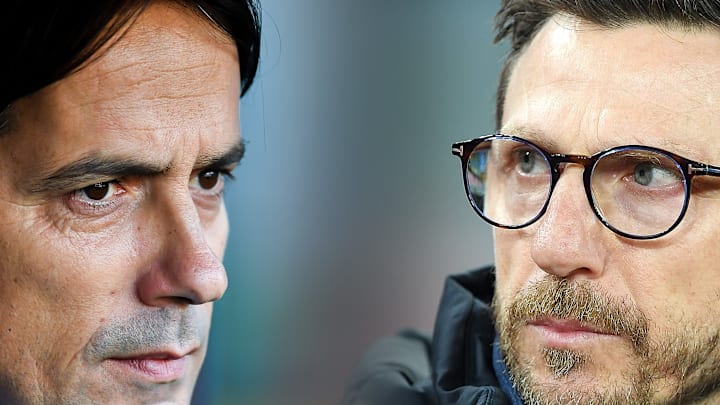 Simone Inzaghi e Eusebio Di Francesco