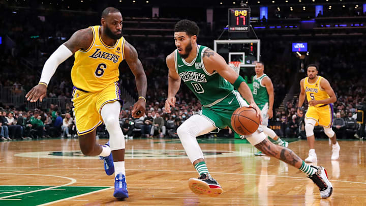 Celtics y Lakers se enfrentan por segunda vez en la temporada regular 2021-22