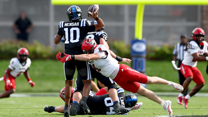 Cian Slone, Darian Mensah, NC State v Duke