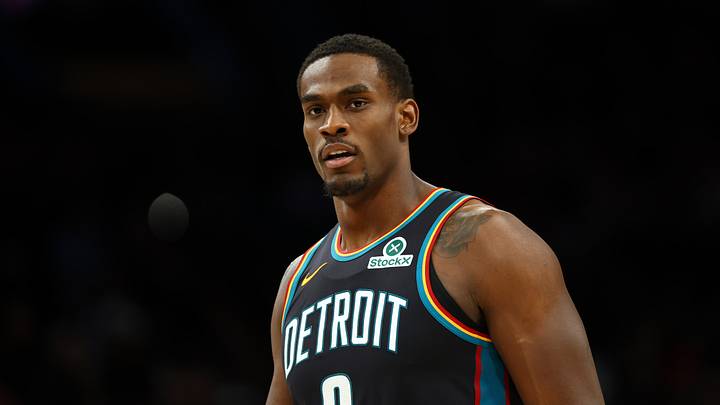 Jan 29, 2026; Phoenix, Arizona, USA; Detroit Pistons center Jalen Duren (0) against the Phoenix Suns at Mortgage Matchup Center. Mandatory Credit: Mark J. Rebilas-Imagn Images Jan 29, 2026; Phoenix, Arizona, USA; Detroit Pistons center Jalen Duren (0) against the Phoenix Suns at Mortgage Matchup Center. Mandatory Credit: Mark J. Rebilas-Imagn Images