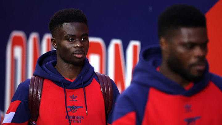 Bukayo Saka is back for the Gunners!