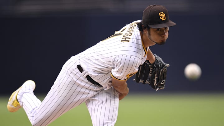 San Diego Padres starting pitcher Yu Darvish