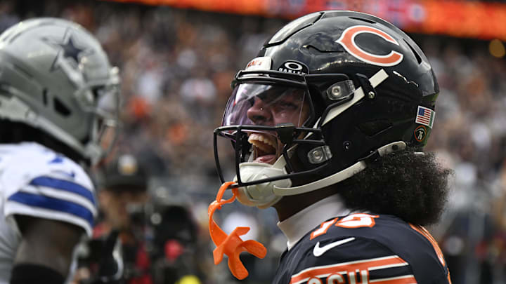 Chicago Bears wide receiver Rome Odunze is a good bet to score once again on Sunday.