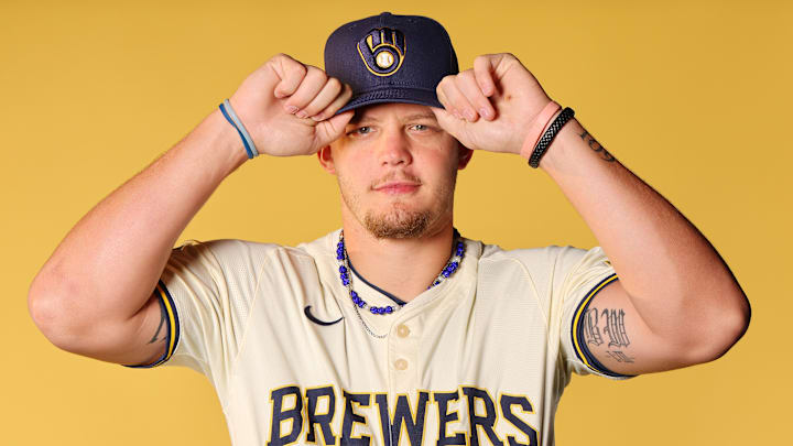 Brock Wilken on Milwaukee Brewers Photo Day