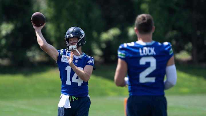 Seattle Seahawks quarterback Sam Darnold