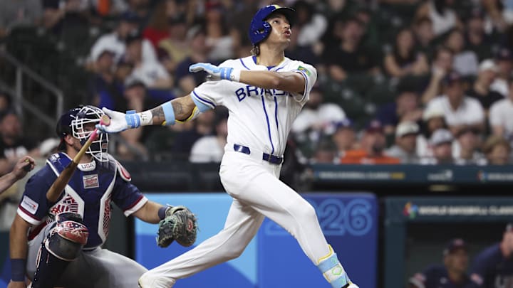 Lucas Ramirez hit solo shots in the first and eighth innings on Friday night in the World Baseball Classic.