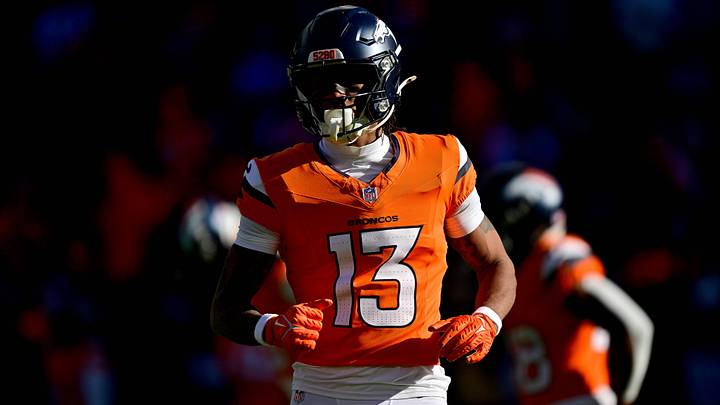 DENVER, CO - JANUARY 17: Denver Broncos wide receiver Pat Bryant (13) warms up before the AFC Divisional Round game against the Buffalo Bills at Empower Field at Mile High on January 17, 2026 in Denver, Colorado. DENVER, CO - JANUARY 17: Denver Broncos wide receiver Pat Bryant (13) warms up before the AFC Divisional Round game against the Buffalo Bills at Empower Field at Mile High on January 17, 2026 in Denver, Colorado.