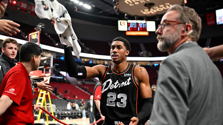 Detroit Pistons v Portland Trail Blazers
