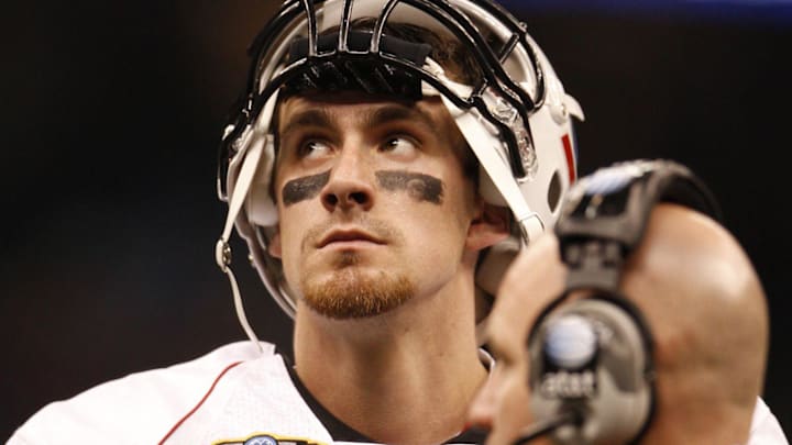 Quarterback Tony Pike was the on-field leader of the University of Cincinnati's rise to prominence under coach Brian Kelly.
636711337454245417-UC-Florida-16.jpg Quarterback Tony Pike was the on-field leader of the University of Cincinnati's rise to prominence under coach Brian Kelly.
636711337454245417-UC-Florida-16.jpg