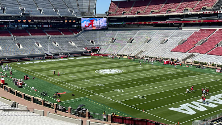 Saban Field at Bryant-Denny Stadium: Alabama 2025 A-Day